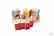 Bajo  -  Drewniane Klocki Alfabet Pisany 91590