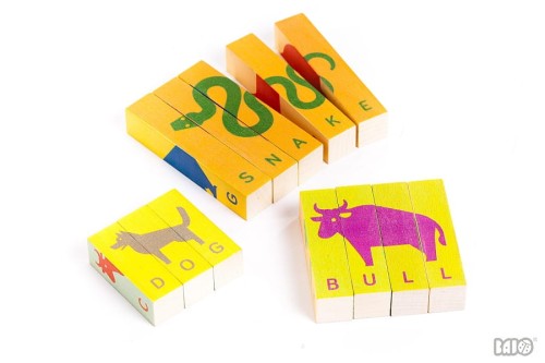 Tobe  -  Puzzle Zwierzątka Obrazki i Słowa en 78020