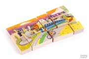 Bajo  -  Drewniane Klocki Puzzle Miasto&amp;plaża 99170