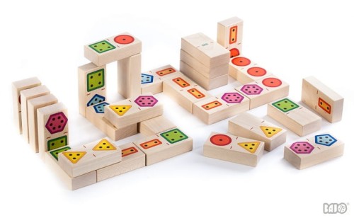 Bajo  -  Drewniane Domino Figury Klocki 91310