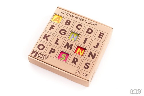 Bajo  -  Drewniane Klocki z Literkami 91510