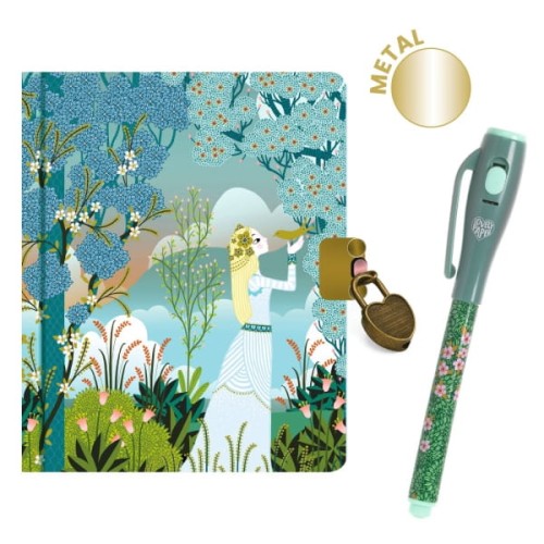Djeco             -           Mini Pamiętnik Charlotte z Magicznym Długopisem Dd03652