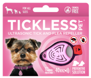 Tickless   -   Ultradźwiękowa Ochrona Przed Kleszczami Pet Pink