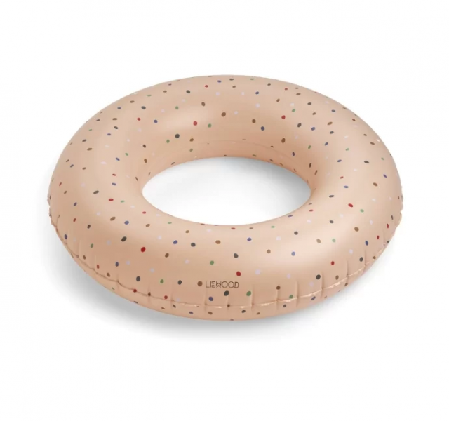 Liewood      -      Koło do Pływania  Donna Swim Ring Large Confetti / Pale Tuscany Mix