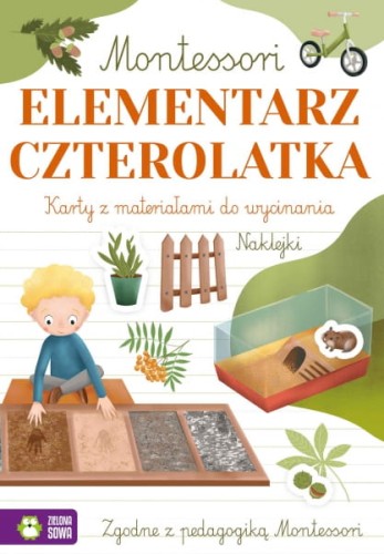 Wydawnictwo Zielona Sowa   -   Montessori. Elementarz Czterolatka