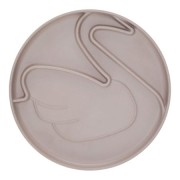 Lille Vilde  -  Talerzyk Bambusowy Bamboo Swan Plate Taupe