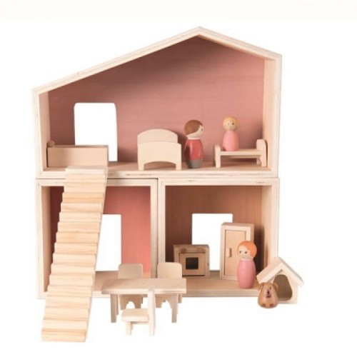 Egmont Toys® - Drewniany Modułowy Domek Dla Lalek | Egmont Toys®