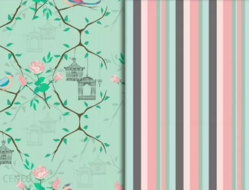 La Millou  -  La Millou by magdalena różczka komplet pościeli bawełnianej  L maggie rose mint &amp; strips