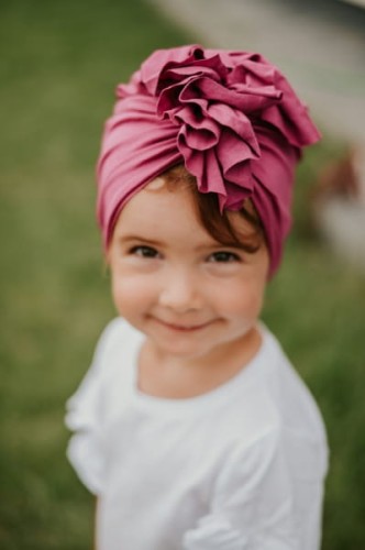 Lulaby         -         Turban Glam         -     Ciemny Róż