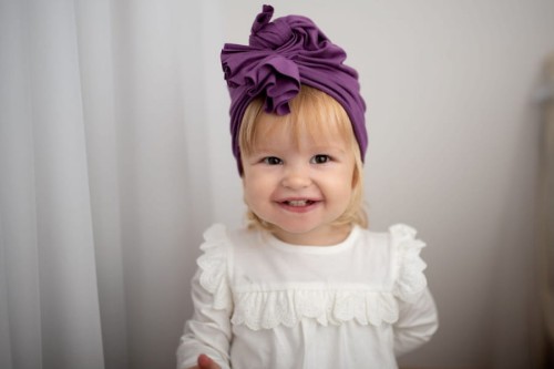 Lulaby      -      Turban Glam      -     Fioletowy