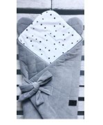 Sleepee  -  Rożek Niemowlęcy Royal Baby Grey - Grey
