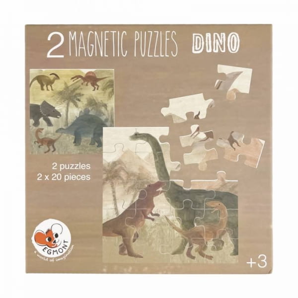 Egmont Toys® - Puzzle Magnetyczne Dinozaury | Egmont Toys®