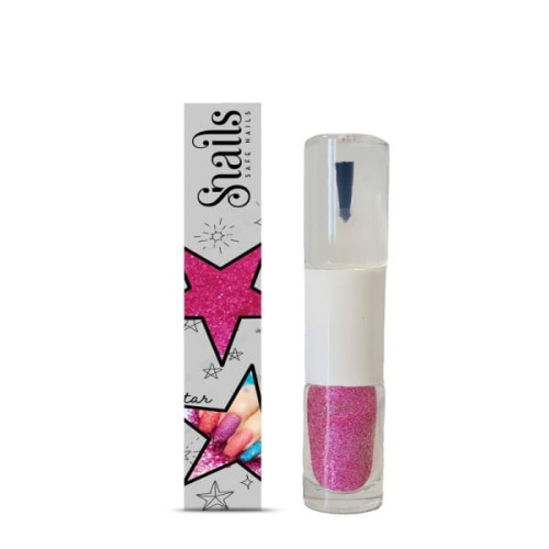 Snails - Brokatowy Lakier do Paznokci 2w1 Magic Dust Snails  -  Pink
