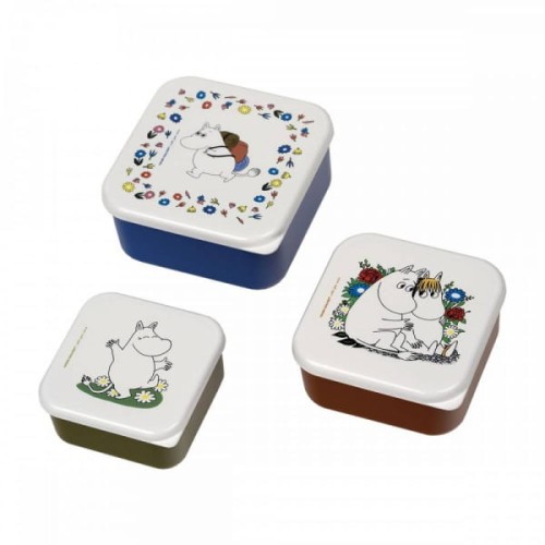 Petit Jour Paris® - Lunch Box 3 Szt/kpl Muminki | Petit Jour Paris®