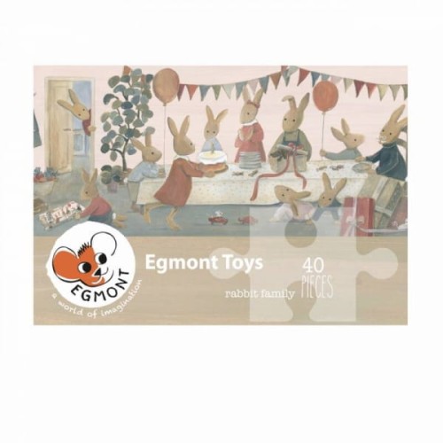 Egmont Toys® - Puzzle 40 El. Rodzina Króliczków | Egmont Toys®