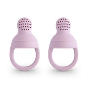 Mushie          -           Gryzak do Przekąsek 2     -     Pack Soft Lilac