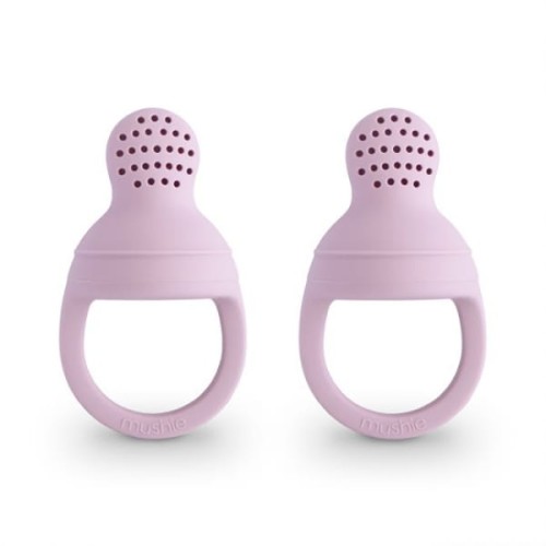 Mushie          -           Gryzak do Przekąsek 2     -     Pack Soft Lilac