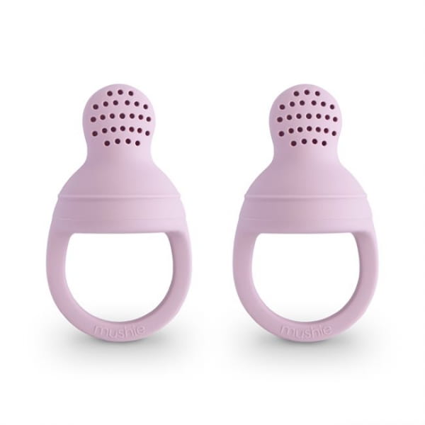 Mushie          -           Gryzak do Przekąsek 2     -     Pack Soft Lilac