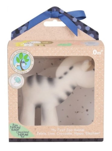 Gryzak Zabawka Zebra zoo w Opakowaniu