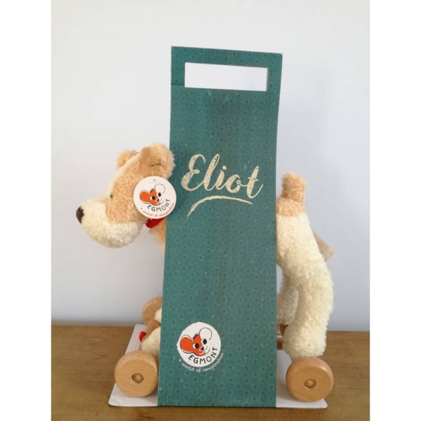 Egmont Toys® - Pluszowy Piesek Eliot do Ciągnięcia