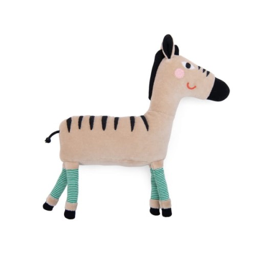 Moulin Roty            -            Maskotka     -     Grzechotka Zebra Les Toupitis 679023