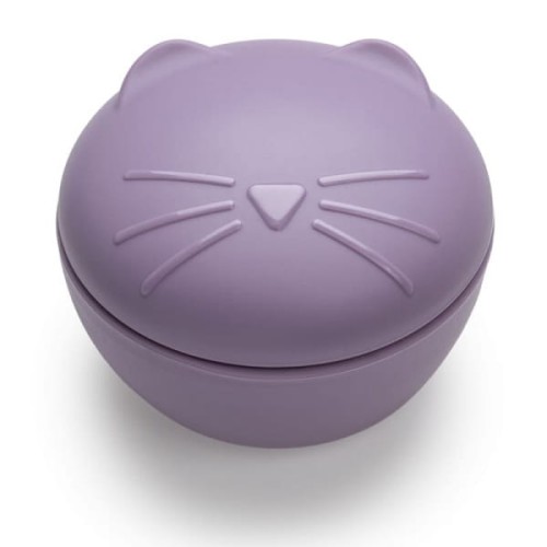 Melii - Melii  -  Sensoryczna Miseczka Silikonowa z Pokrywką Cat