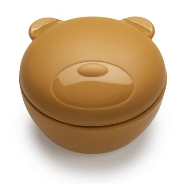 Melii - Melii  -  Sensoryczna Miseczka Silikonowa z Pokrywką Bear