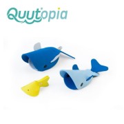 Quut  -  Zestaw Puzzli Piankowych 3d Quutopia Wieloryby