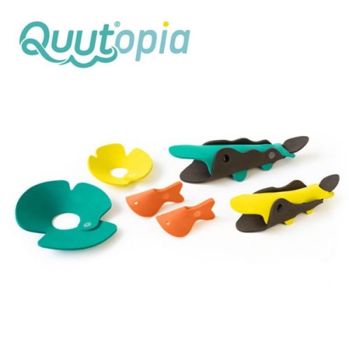 Quut  -  Zestaw Puzzli Piankowych 3d Quutopia Krokodyle