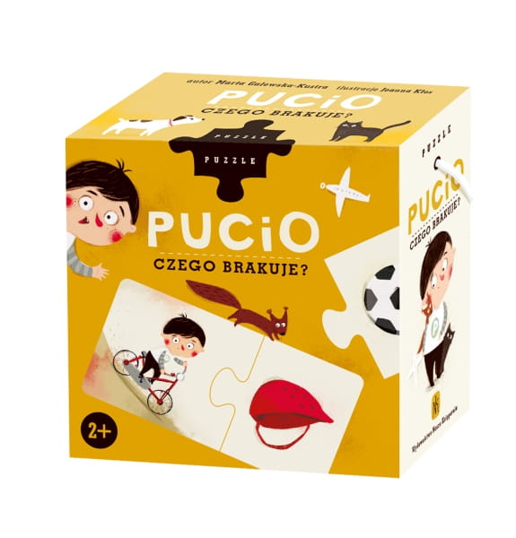 Nasza Księgarnia  -  Puzzle Pucio. Czego Brakuje
