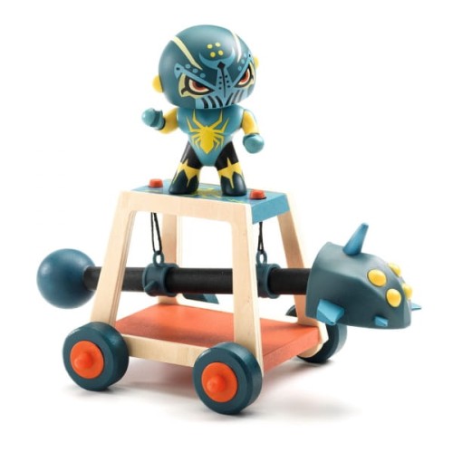Djeco                             -                            Figurka  Wojownika  Arty Toys      -     Spider Attak i Taran Dj06750