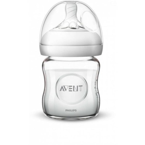 Avent   -  Szklana Butelka Dla Niemowląt Natural 120 ml Scf051/17