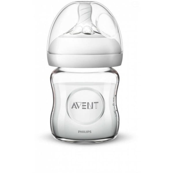 Avent   -  Szklana Butelka Dla Niemowląt Natural 120 ml Scf051/17