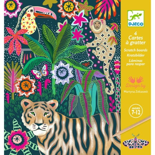 Djeco              -          Wydrapywanka Rococo Dj09709