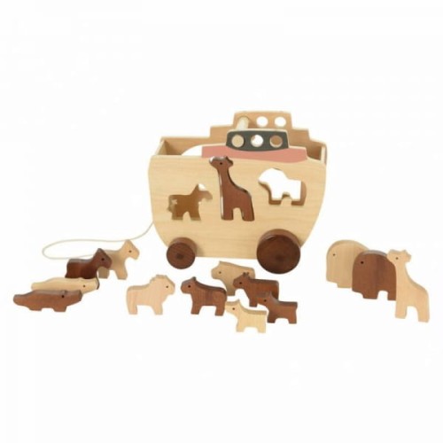 Egmont Toys® - Drewniany Sorter Arka Noego do Ciągnięcia | Egmont Toys®