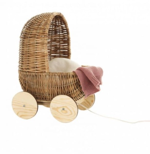 Egmont Toys® - Wiklinowy Mini Wózek w Stylu Retro | Egmont Toys®