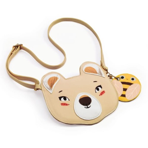 Djeco             -        Torebka z Mini Portfelikiem Miś Dd00286
