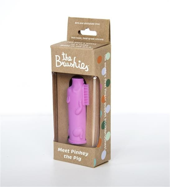 The Brushies  -  Szczoteczka Silikonowa na Palec Świnka Pinkey