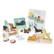 tender leaf toys - Drewniane Figurki do Zabawy  -  Salon Piękności Dla Psów, Tender Leaf Toys