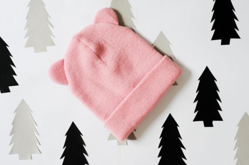Pom pom cap  -  Czapka Zimowa  -  Pink