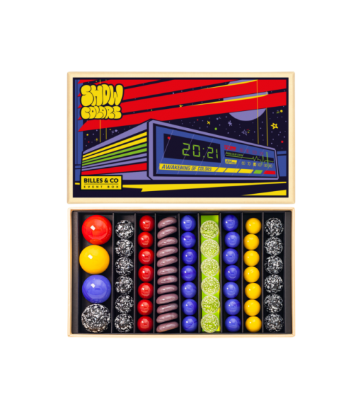 Billes &amp; co    -    Szklane Kulki Kolorowa Noc Box - 13