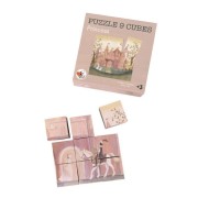 Egmont Toys® - Puzzle  -  Układanka Sześciany  -  Księżniczki | Egmont Toys®