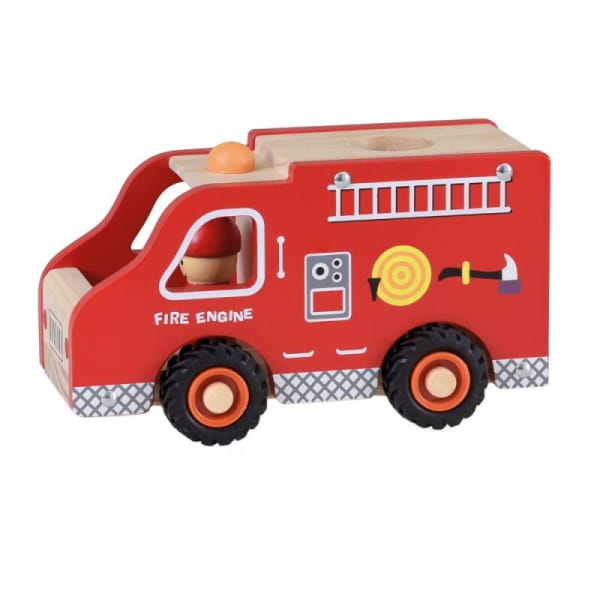 Egmont Toys® - Drewniany Samochód Straż Pożarna | Egmont Toys®