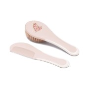Bébé - Jou Szczoteczka z Grzebykiem Leopard Pink 6234123