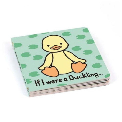 JellyCat - „if i Were a Duckling Board” Książeczka Dla Dzieci