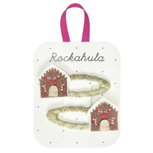 Rockahula Kids -  2 Spinki do Włosów Gingerbread House