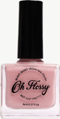 Oh Flossy - Oh Flossy, Lakier do Paznokci Jasny Róż/nude, 12 Ml, Bio Brokat, Roślinna Formuła