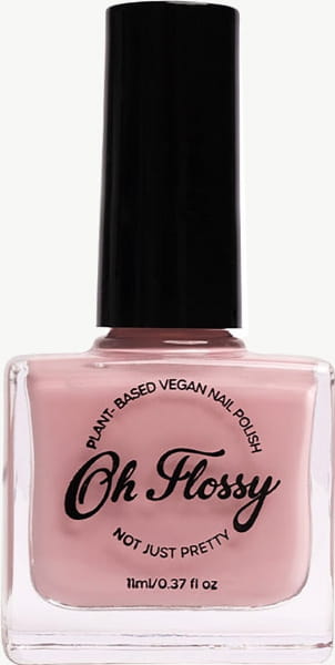 Oh Flossy - Oh Flossy, Lakier do Paznokci Jasny Róż/nude, 12 Ml, Bio Brokat, Roślinna Formuła