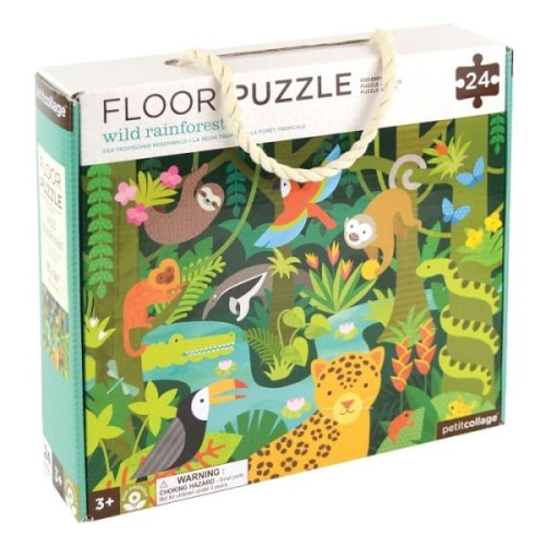 Petit Collage  -  Puzzle Podłogowe Dżungla