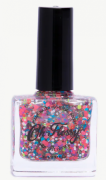Oh Flossy - Oh Flossy, Lakier do Paznokci Konfetti, 12 Ml, Bio Brokat, Roślinna Formuła